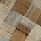 Ekena Millwork Heritage Boat Wood Mosaic Wall Tile, Natural Finish, 11 7/8"W x 11 7/8"H x 1/2"P WPW12X12HTMENA - alternate 5